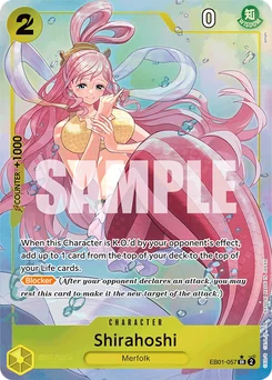 Shirahoshi EB01-057 P1 Memorial Collection