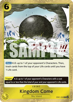 Kingdom Come EB01-059 Memorial Collection