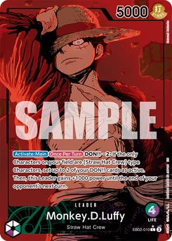 Monkey.D.Luffy EB02-010 P1 Anime 25th Collection