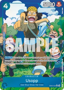 Usopp EB02-022 P1 Anime 25th Collection