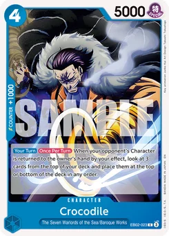 Crocodile EB02-023 Anime 25th Collection