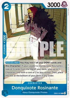 Donquixote Rosinante EB02-025 Anime 25th Collection