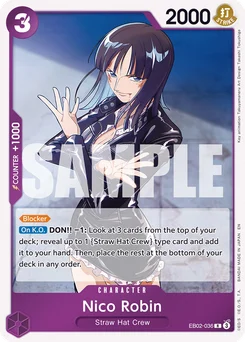 Nico Robin EB02-036 Anime 25th Collection