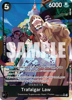Trafalgar Law EB02-045 P1 Anime 25th Collection