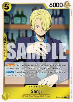 Sanji EB02-054 Anime 25th Collection