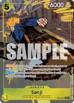 Sanji EB02-054 P1 Anime 25th Collection