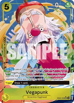 Vegapunk EB02-056 P1 Anime 25th Collection