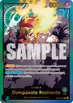 Donquixote Rosinante OP05-022 P2 Anime 25th Collection