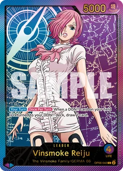Vinsmoke Reiju OP06-042 P2 Anime 25th Collection