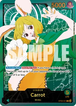 Carrot OP08-021 P2 Anime 25th Collection