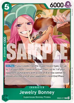 Jewelry Bonney EB03-017 One Piece Heroines Edition