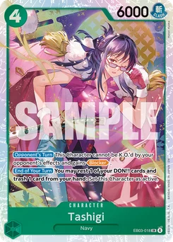 Tashigi EB03-018 One Piece Heroines Edition