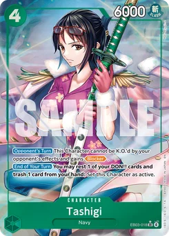 Tashigi EB03-018 P1 One Piece Heroines Edition