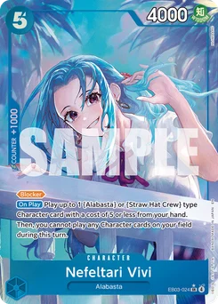 Nefeltari Vivi EB03-024 P1 One Piece Heroines Edition