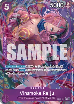 Vinsmoke Reiju EB03-031 P1 One Piece Heroines Edition