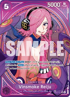 Vinsmoke Reiju EB03-031 P2 One Piece Heroines Edition