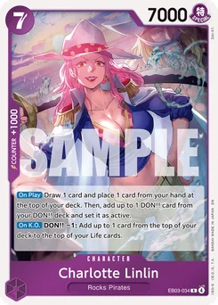 Charlotte Linlin EB03-034 One Piece Heroines Edition