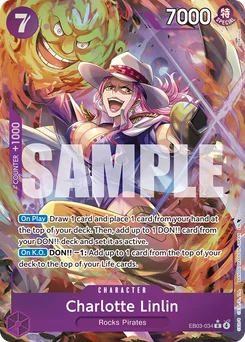 Charlotte Linlin EB03-034 P1 One Piece Heroines Edition
