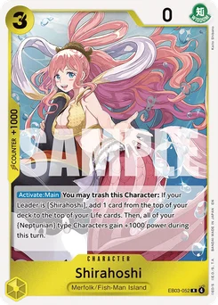 Shirahoshi EB03-052 One Piece Heroines Edition