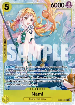 Nami EB03-053 One Piece Heroines Edition