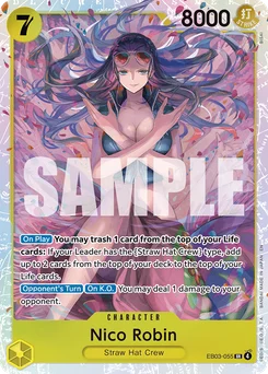 Nico Robin EB03-055 One Piece Heroines Edition