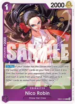 Nico Robin EB05-033 One Piece Heroines Edition vol.2