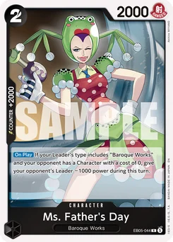 Ms. Father's Day EB05-044 One Piece Heroines Edition vol.2
