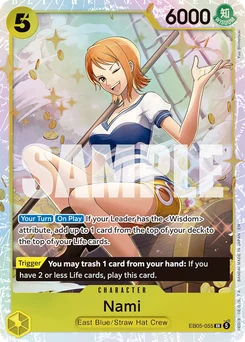 Nami EB05-055 One Piece Heroines Edition vol.2