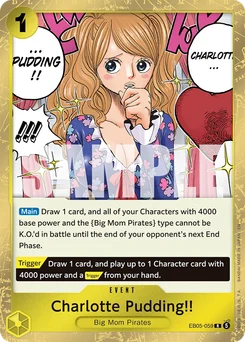 Charlotte Pudding!! EB05-059 One Piece Heroines Edition vol.2