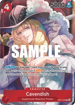 Cavendish OP01-008 P1 Romance Dawn