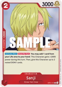 Sanji OP01-013 Romance Dawn