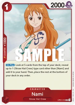 Nami OP01-016 Romance Dawn