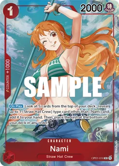 Nami OP01-016 P1 Romance Dawn