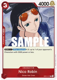 Nico Robin OP01-017 Romance Dawn