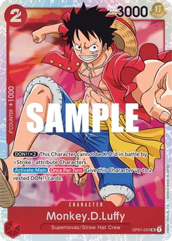 Monkey.D.Luffy OP01-024 Romance Dawn