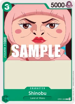 Shinobu OP01-043 Romance Dawn