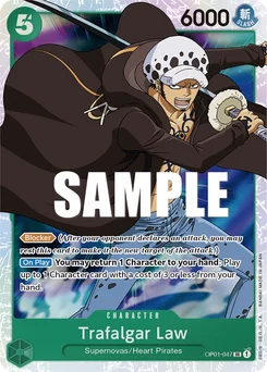Trafalgar Law OP01-047 Romance Dawn