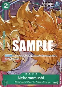Nekomamushi OP01-048 P1 Romance Dawn