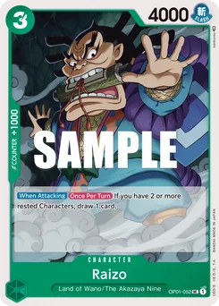 Raizo OP01-052 Romance Dawn