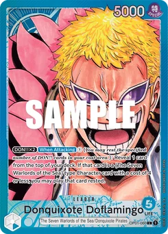 Donquixote Doflamingo OP01-060 P1 Romance Dawn
