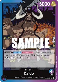 Kaido OP01-061 Romance Dawn