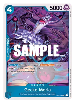 Gecko Moria OP01-068 Romance Dawn