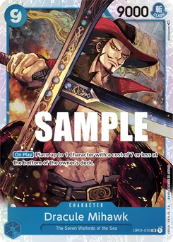 Dracule Mihawk OP01-070 Romance Dawn
