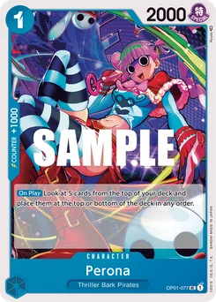 Perona OP01-077 Romance Dawn