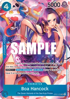 Boa Hancock OP01-078 P1 Romance Dawn