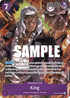 King OP01-096 P1 Romance Dawn