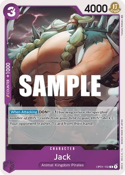 Jack OP01-102 Romance Dawn