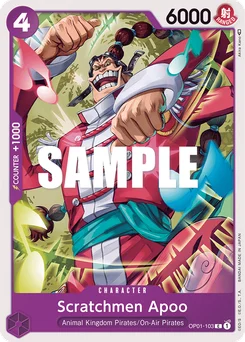 Scratchmen Apoo OP01-103 Romance Dawn