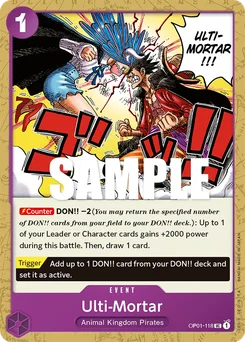 Ulti-Mortar OP01-118 Romance Dawn