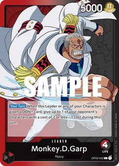 Monkey.D.Garp OP02-002 Paramount War